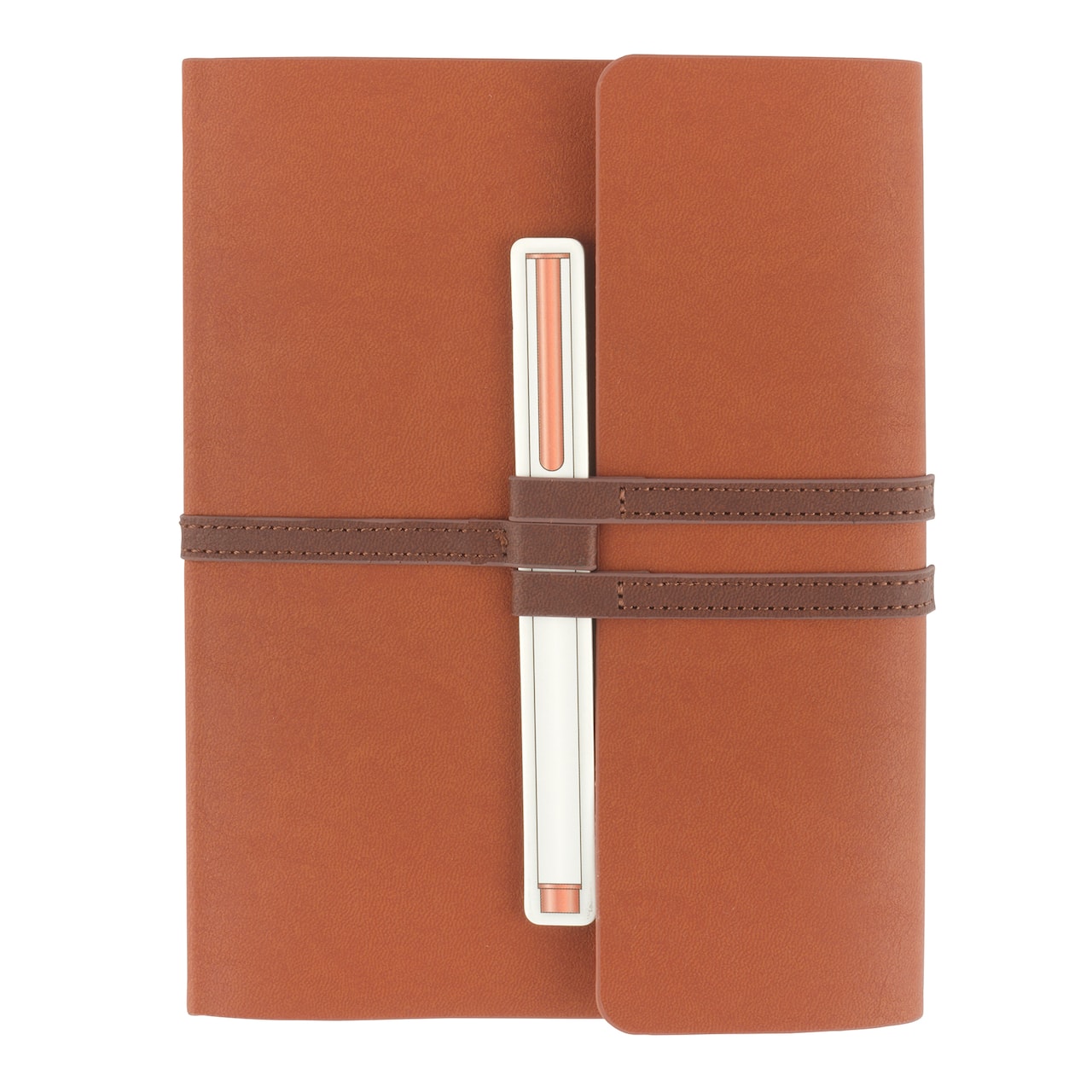 12 Pack: Tan Journal with Pen Closure by Artist's Loft™